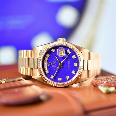 rolex daydate 36mm lapis lazuli replica|Building a special vintage DayDate 36mm (18239, 18238).